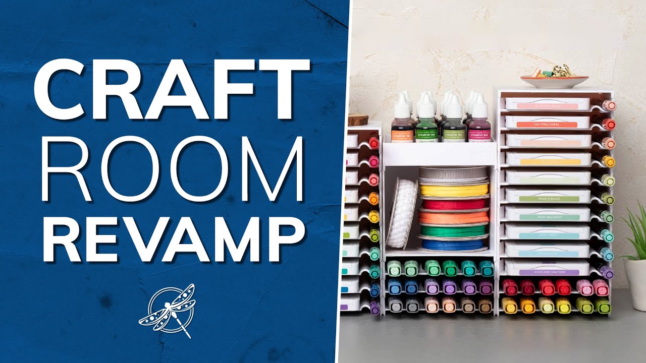 Stampin' Up! Storage Craft Desk Revamp