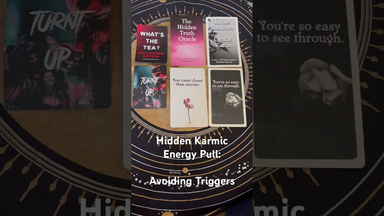 Hidden Karmic Energy Pull: Avoiding Triggers #tarot #astrology #tarotreading #karmic #karma #karmics