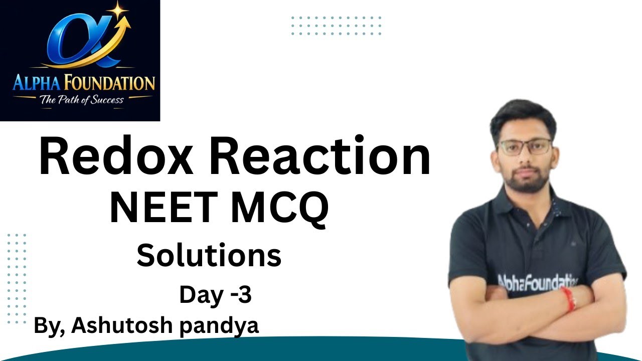 Redox Reaction Top 30 MCQs | NEET Chemistry Practice