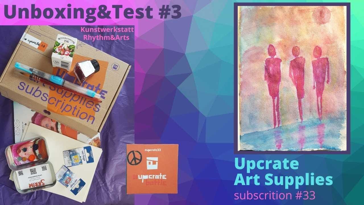 📦Unboxing & Test #3🎨UPCRATE BOX Mai (Nr.33)