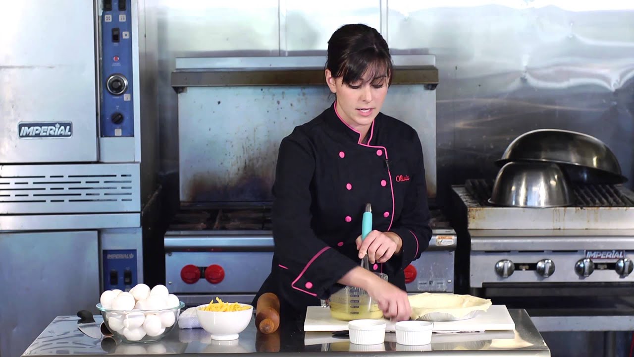 Quiche Puff Pastries With Eggs & Heavy Cream : Easy Quiche Recipes