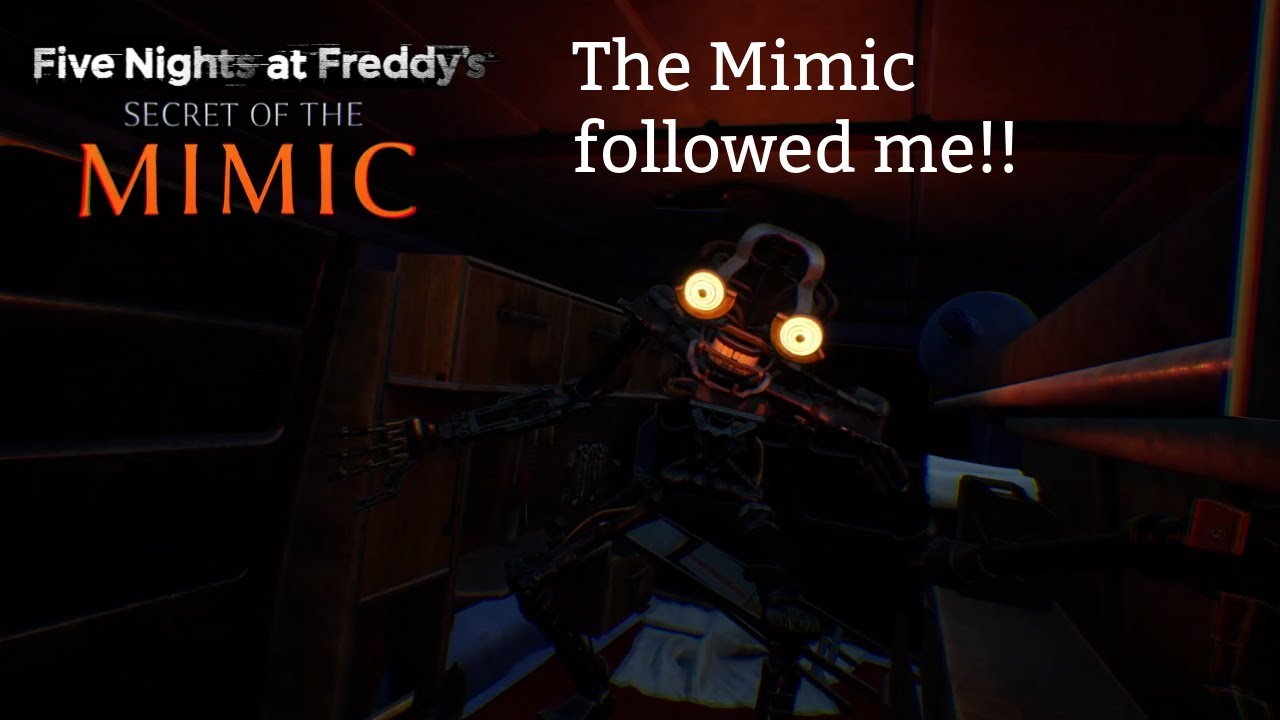 THE MIMIC FOLLOWED ME: FNAF Secret Of The Mimic Part 4 (Clock Off Ending) 21/6/25