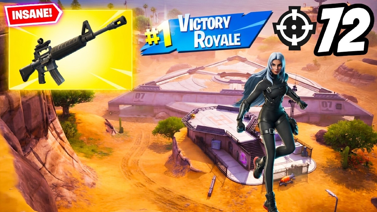 72 Eliminations Zero Build Full Gameplay Wins (Fortnite Chapter 7 Season 1)
