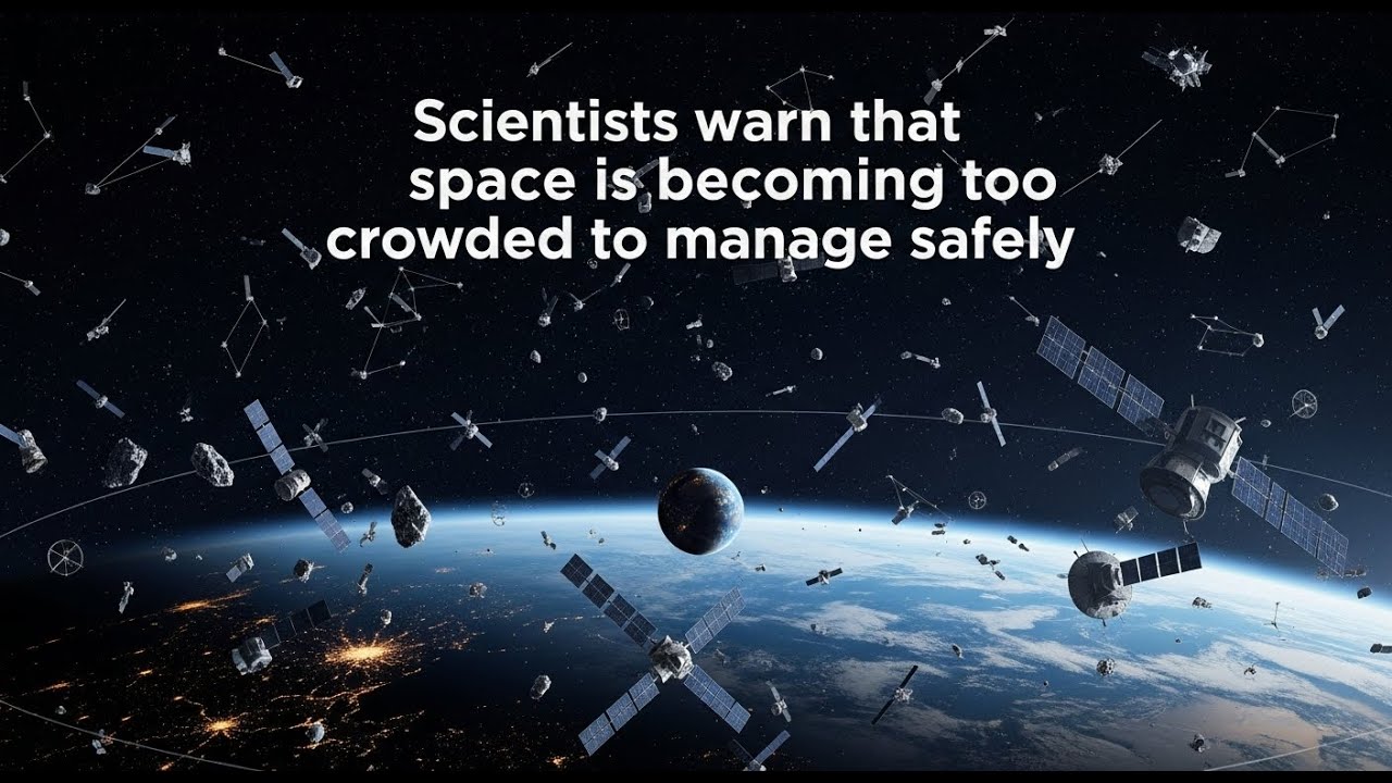 Scientists warn that space is becoming too crowded to manage safely