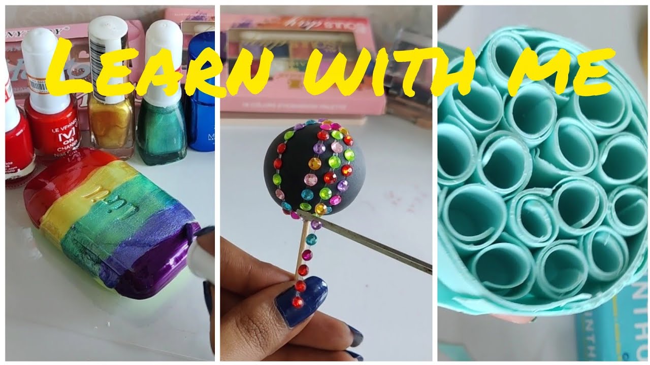 How First Time I Make Soap Curls, Strips, Box And Cubes || Painting Rainbow Soaps