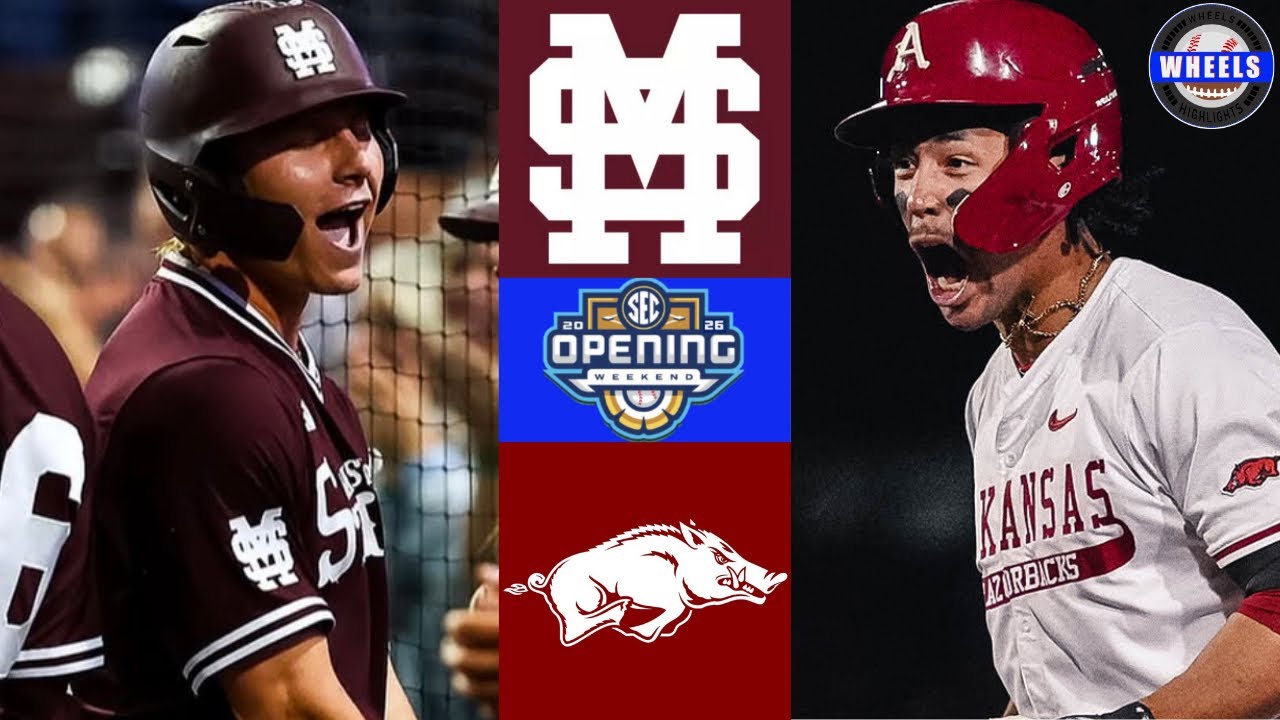 #3 Mississippi State vs #5 Arkansas (AMAZING!) | Game 1 | 2026 College Baseball Highlights