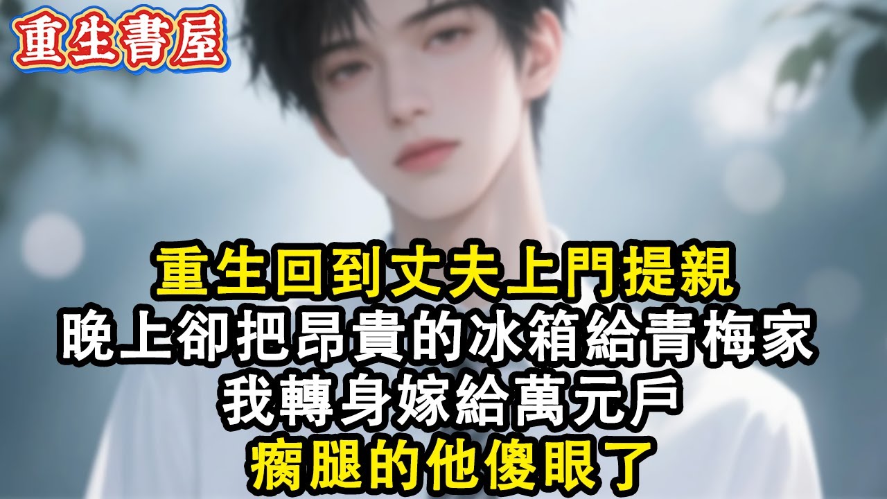 【重生爽文】重生回到丈夫上門提親 晚上卻抬著昂貴的冰箱去隔壁青梅家 這次我不在像前世那樣爭輸贏 我轉身嫁給萬元戶 瘸腿的他傻眼了#小說 #重生故事 #爽文#情感