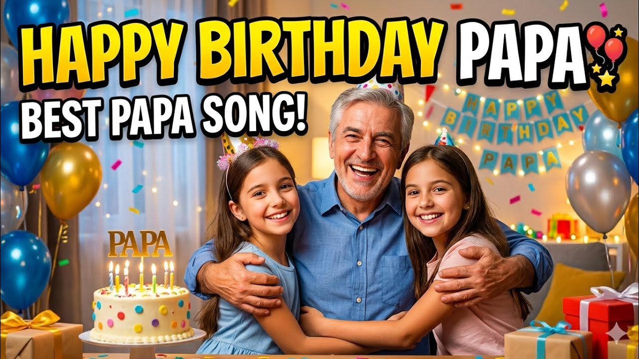 Happy Birthday Papa 🎸 A Heartfelt Original Song to Make His Day 