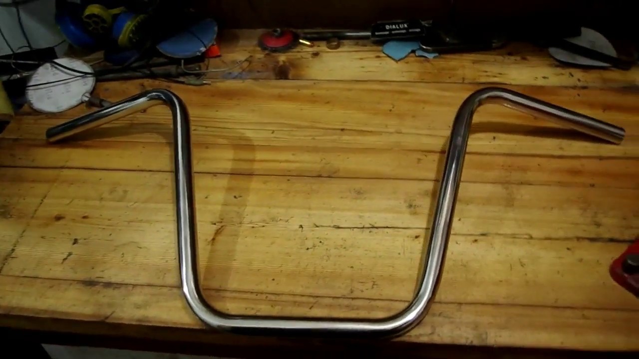 Руль для кастома. how to make handlebar for custom motorcycle
