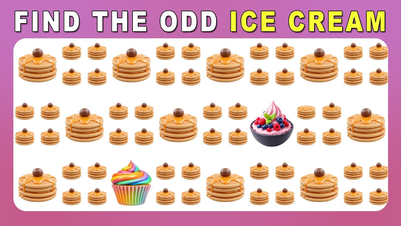 Find the ODD One Out – Ice Cream Edition 🍦🍨🍧 | Easy, Medium, Hard – 30 Ultimate Levels | Quizz Forge