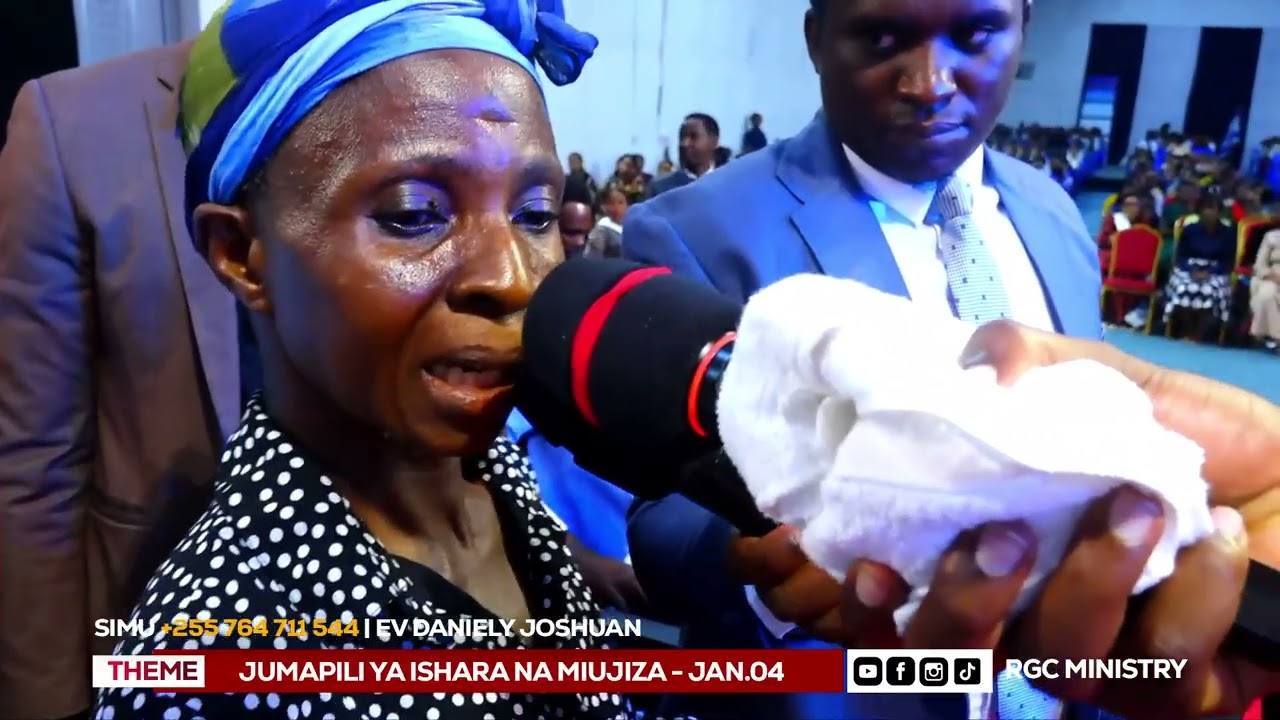 MAOMBI MAALUM YA KUFUNGULIWA MIKONO | EV DANIELY JOSHUAN | RGCM GOBA CENTER