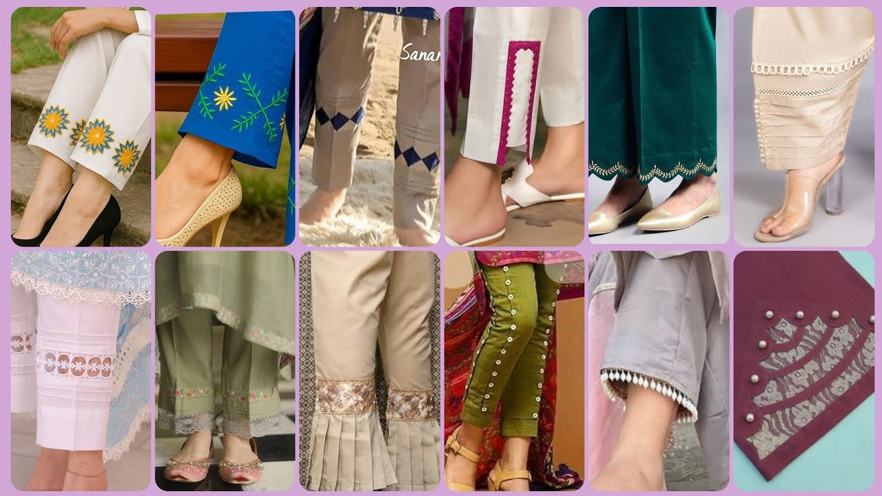 Shalwar Poncha Designs 2026/Stylish Mohri Design/Salwar Poncha Design/Trouser Designs/Modern style 