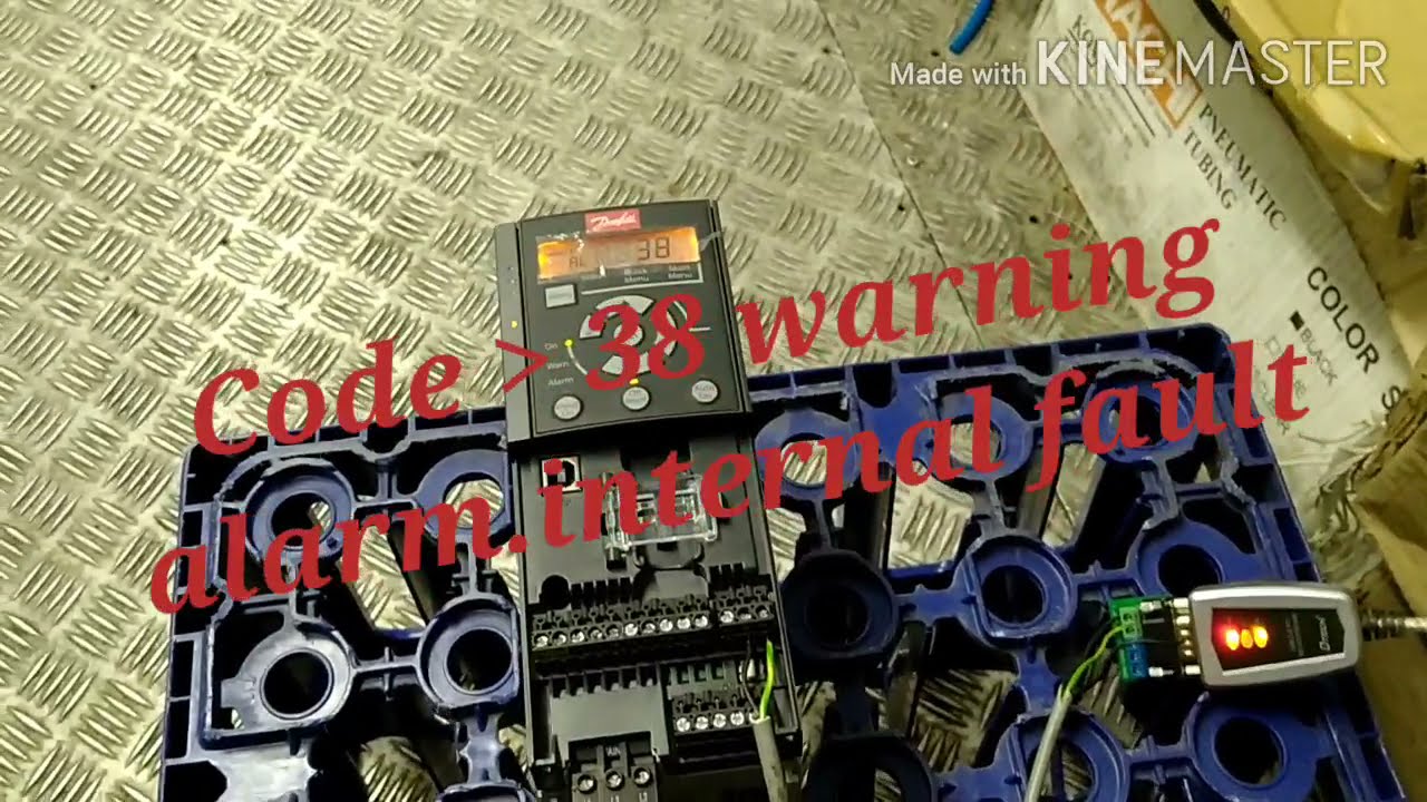 inverter FC280 waring alarm 38