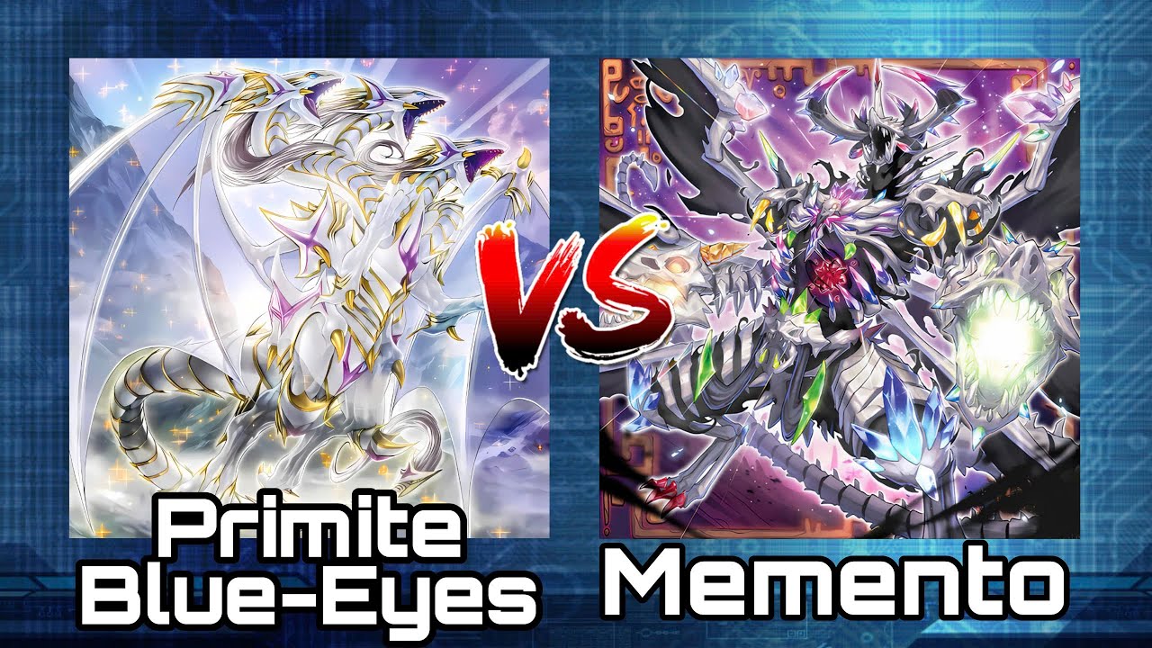 Primite Blue-Eyes vs Memento | Yu-Gi-Oh! - (EDOPRO).