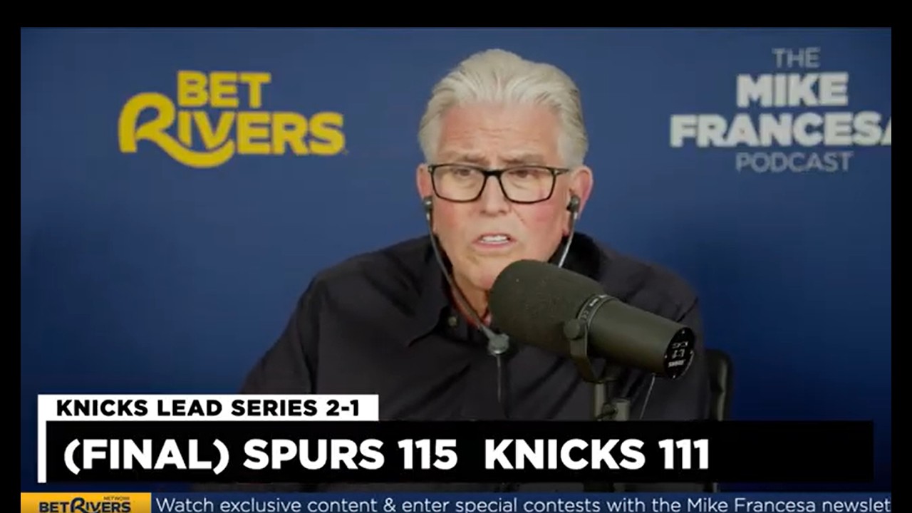 Mike Francesa Knicks vs Spurs NBA Finals Game 3 Reaction