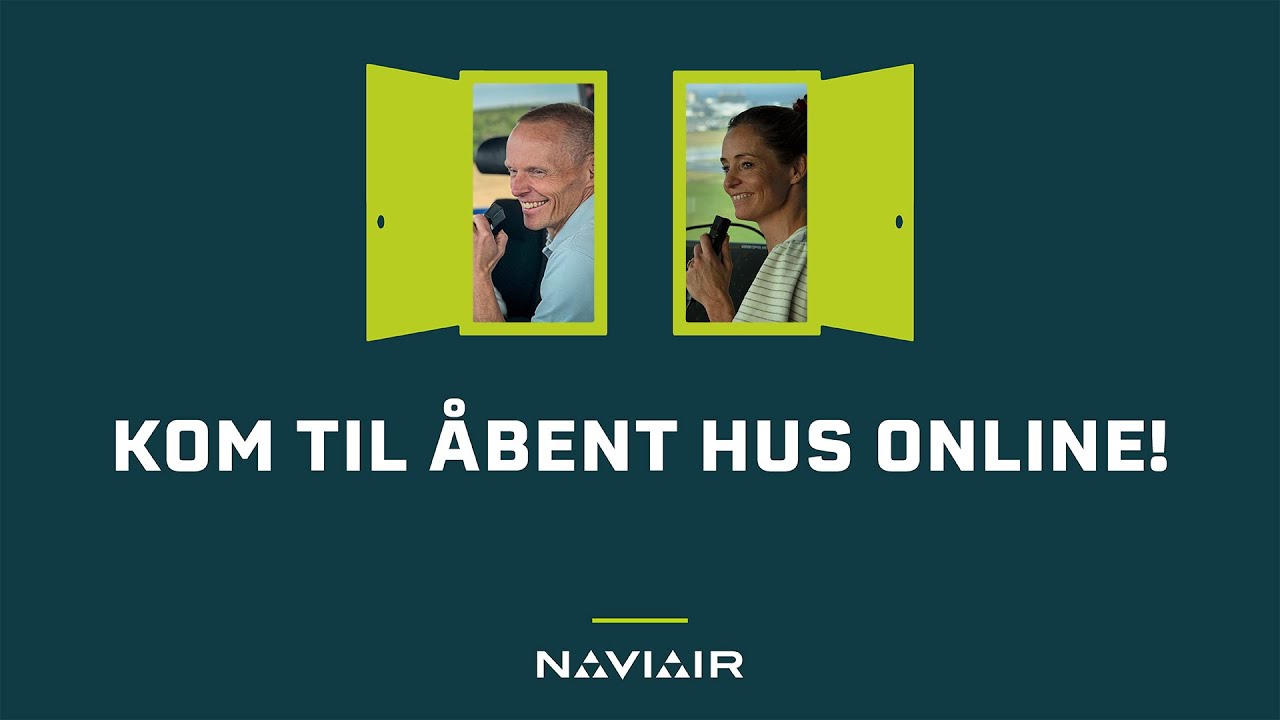 Åbent hus online om flyvelederuddannelsen