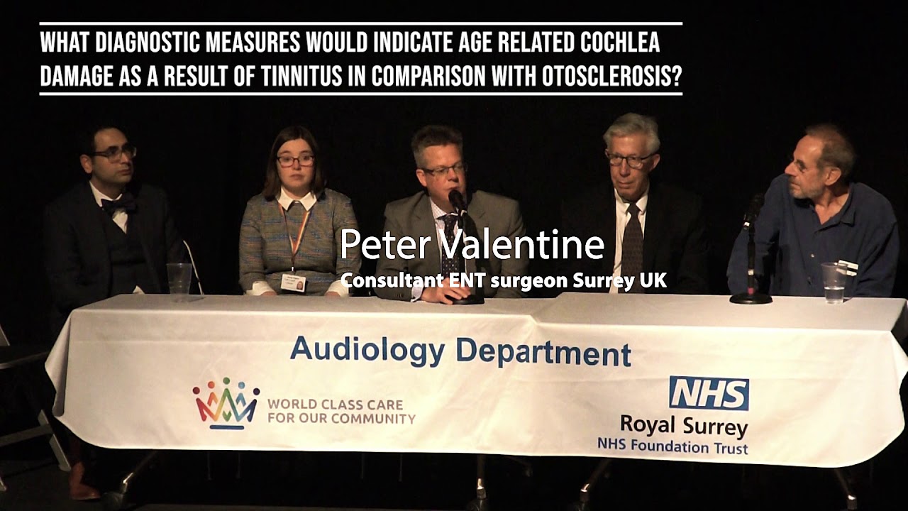 Otosclerosis vs age related hearing loss in tinnitus