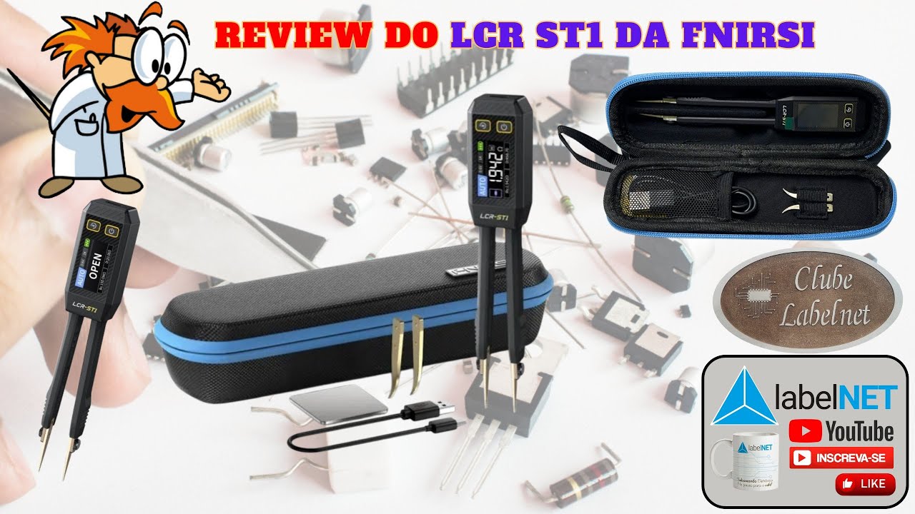 LCR FNIRSI ST1 REVIEW