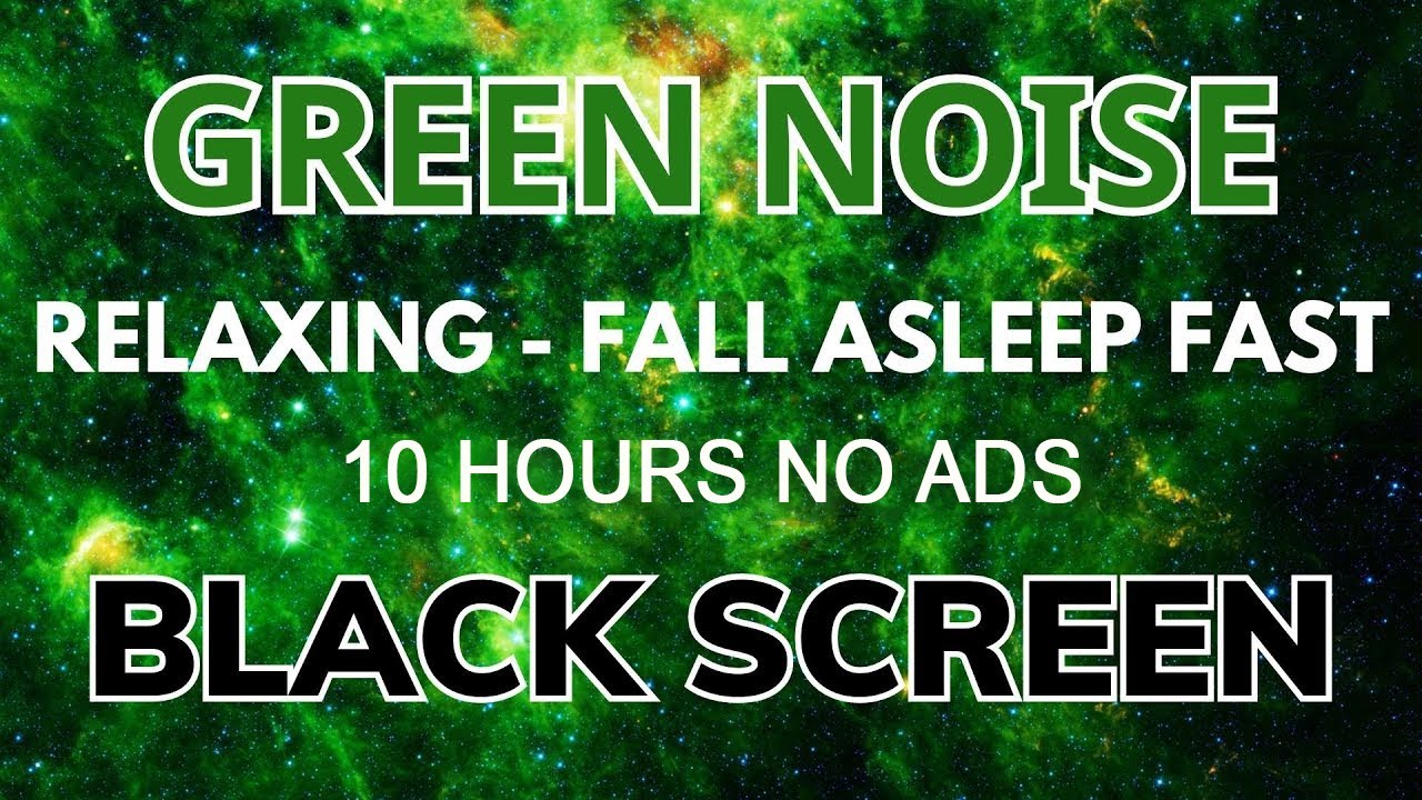 Green Noise Sound Therapy | 24 Hour Black Screen to Banish Anxiety & Ensure Peaceful Sleep