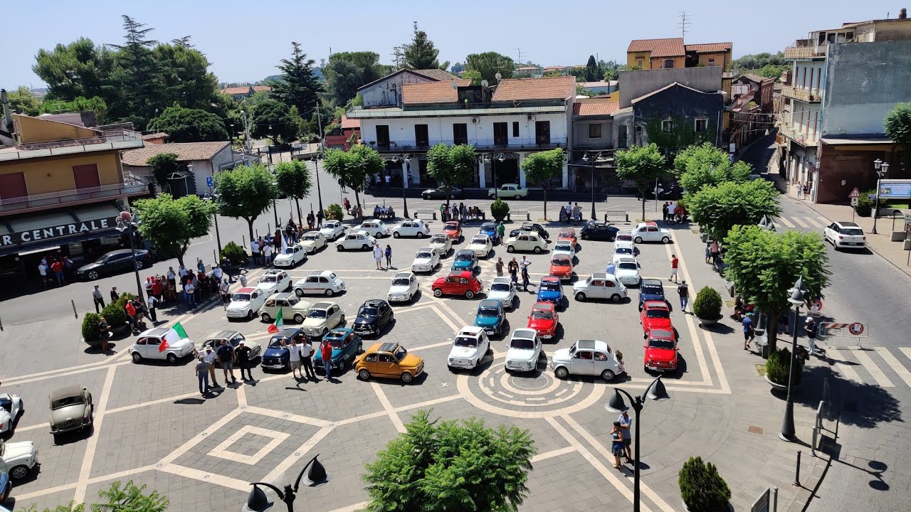 Raduno Fiat 500 28/07/2019 a San Giovanni La Punta