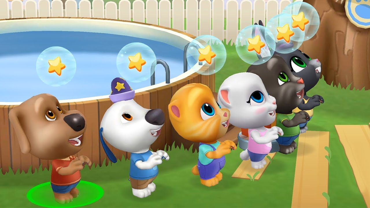 MY TALKING TOM FRIENDS 🐱 ANDROID GAMEPLAY #22 -TALKING TOM AND FRIENDS BY OUTFIT