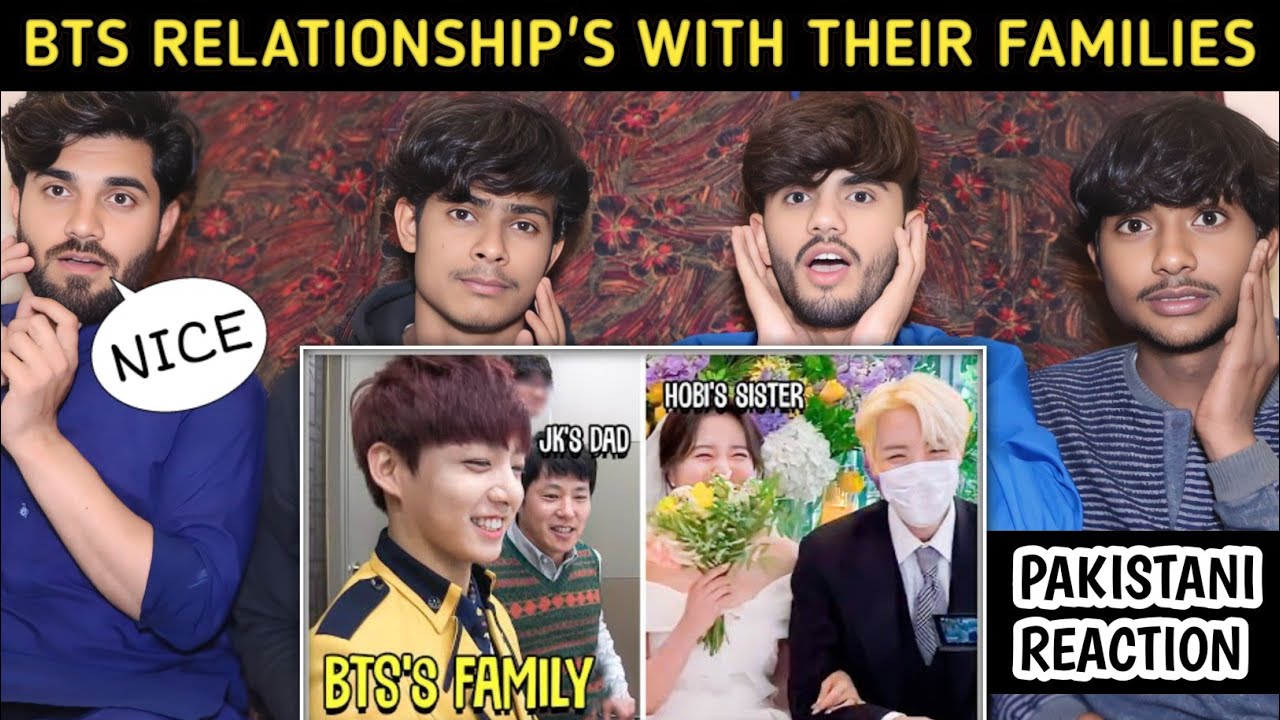Bts Relationship With Their Family - Pakistani Reaction - Usman Rajpoot