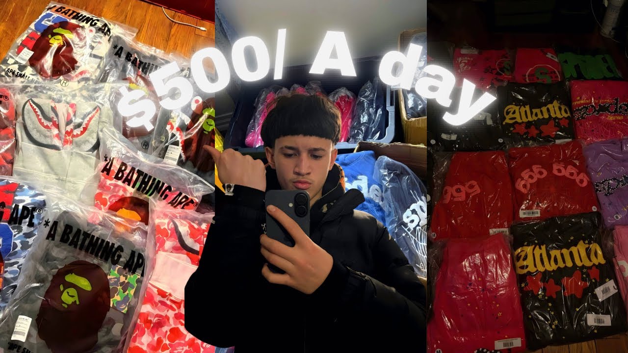 I MADE $500/ 1 DAY AT 15yr ( RESELLING )