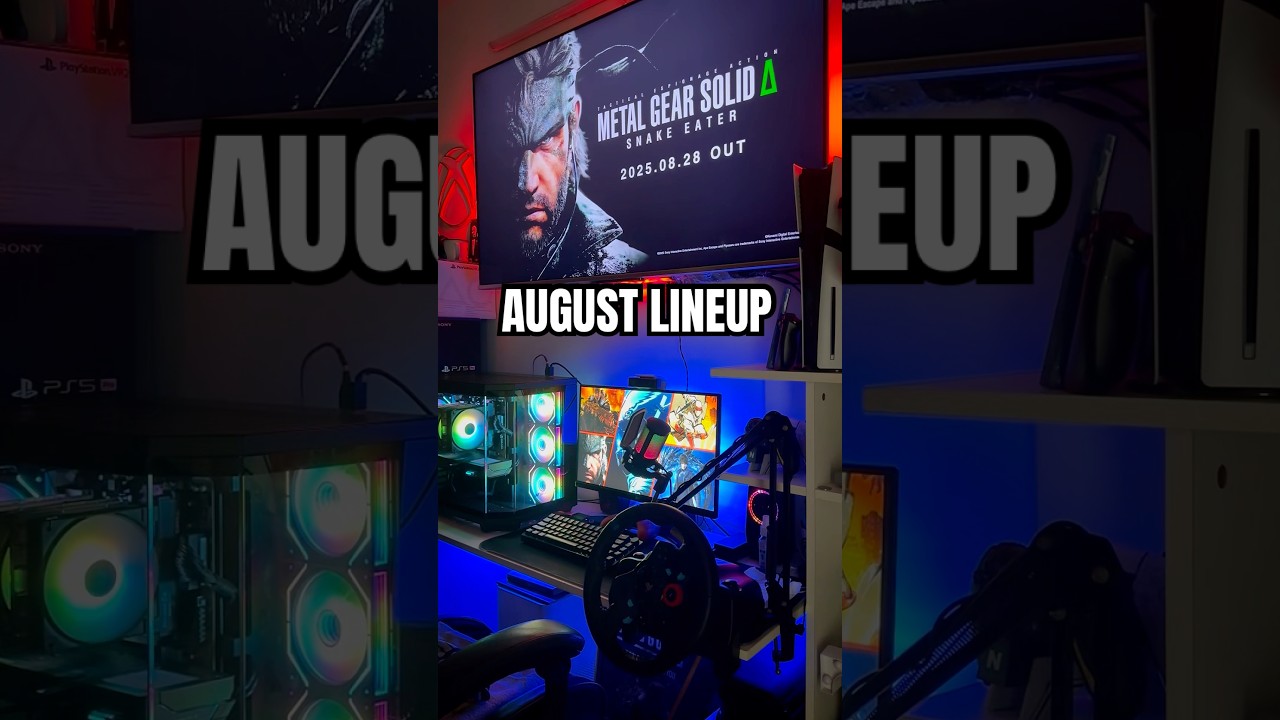 Top 5 MUST-PLAY Games Releasing August 2025 on PS5 & PS5 Pro! 🚀🔥#ps5pro #gaming #shorts #goty2025