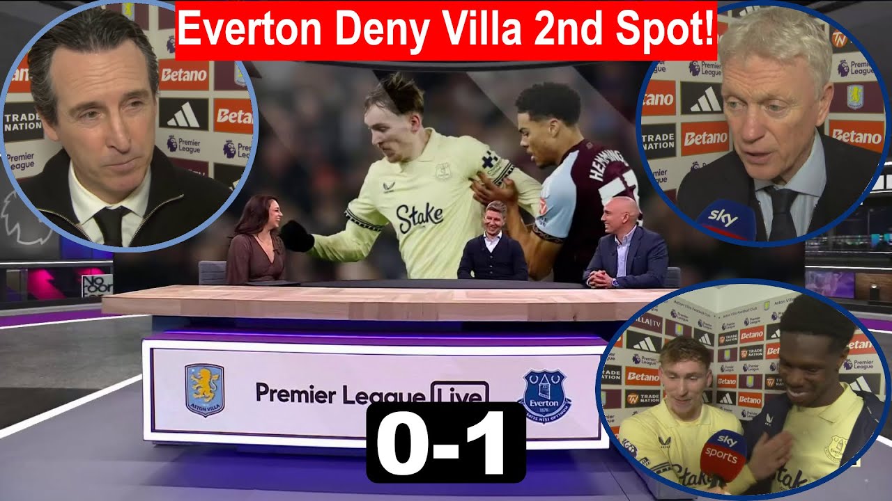 Aston Villa vs Everton 0-1 | Everton Stop Villa, Go 10th; Barry Winner: Post Match Analysis.