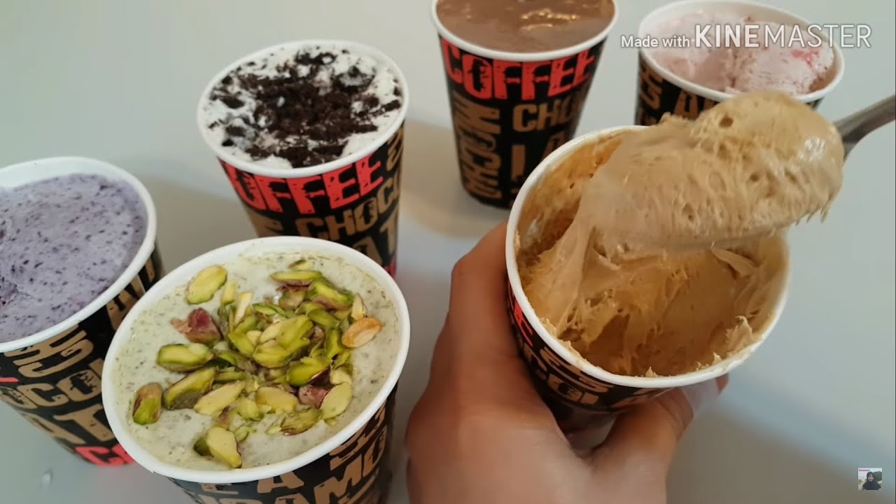 بمكونين فقط ✌ أفخم وأطيب آيس كريم 🍦 ممكن أن تتذوقها على الإطلاق😋