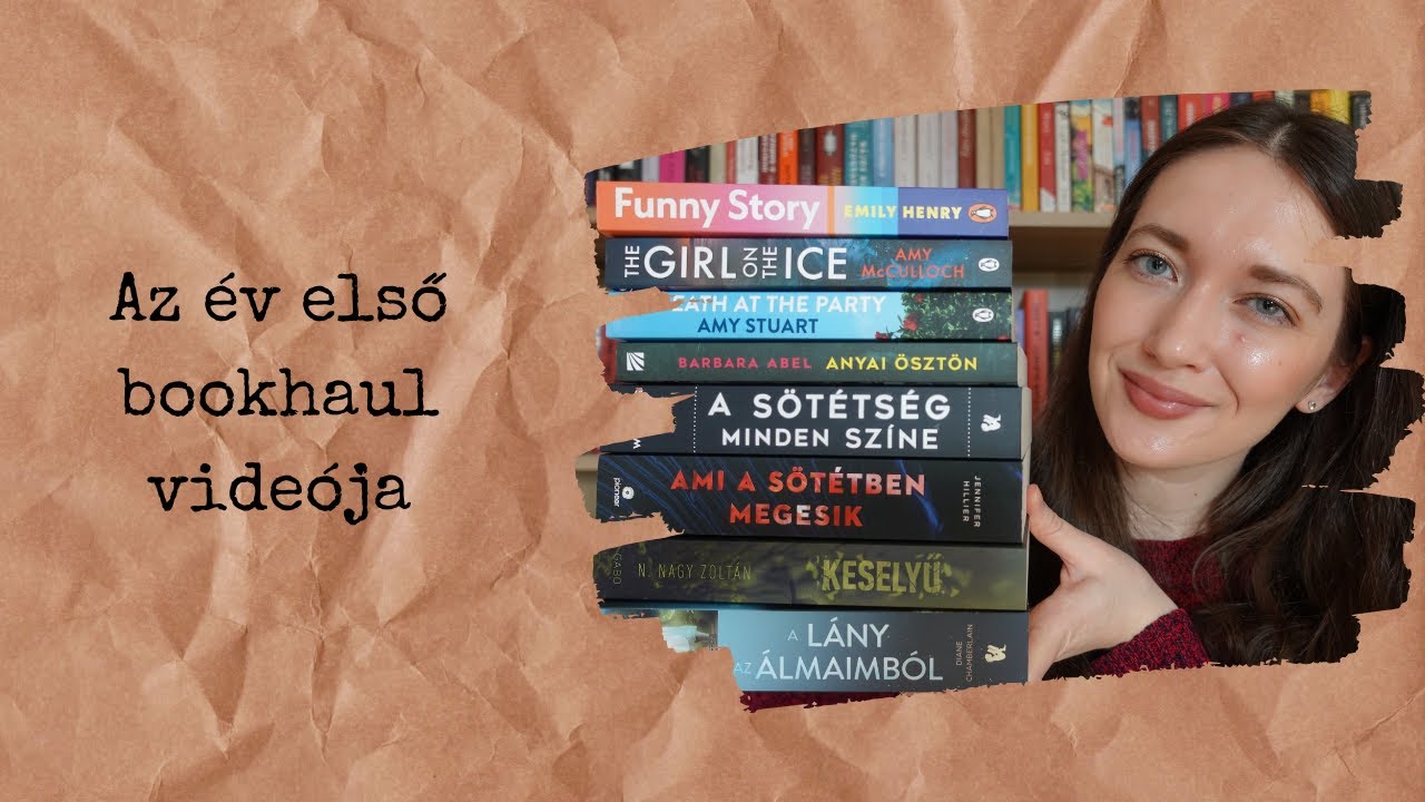 Az év első bookhaul videója 📚| 2025.