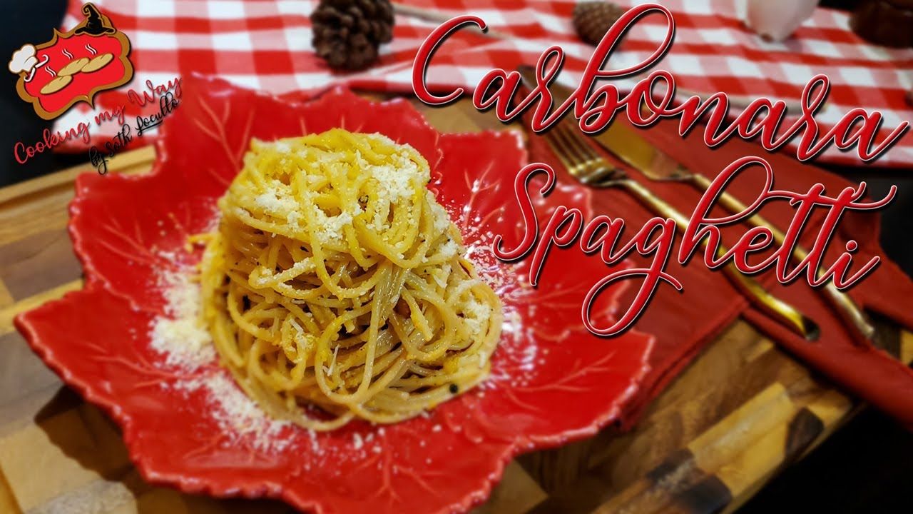 Carbonara Spaghetti 🍝 🥚