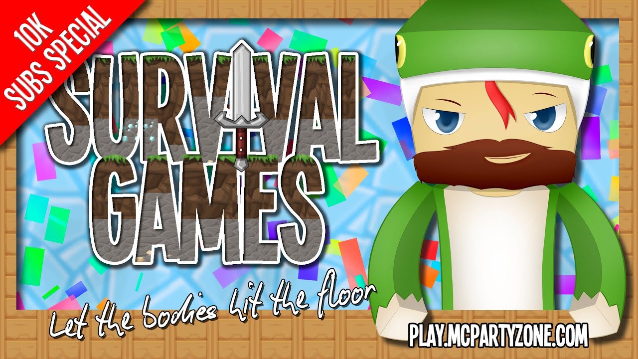 Survival Games- Let the bodies hit the floor! (with Squid, Stampy & AshDubh) 10K SUBS SPECIAL #2