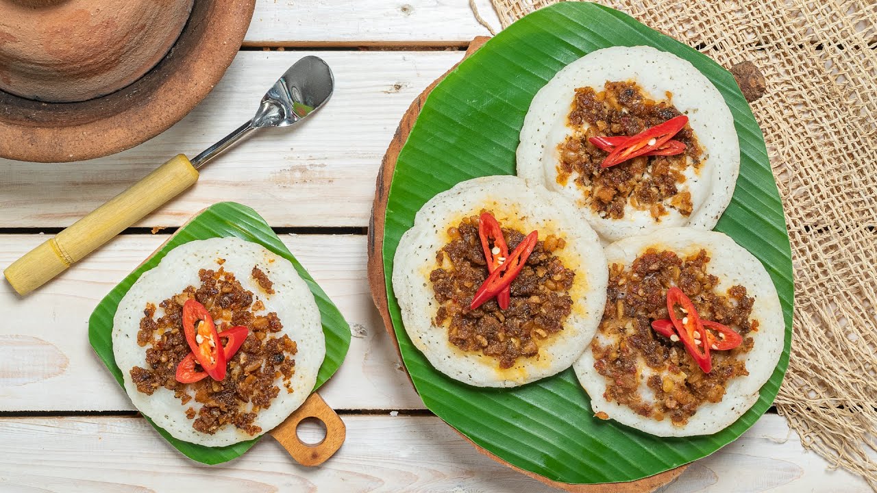 Resep Serabi Oncom Gurih & Nikmat