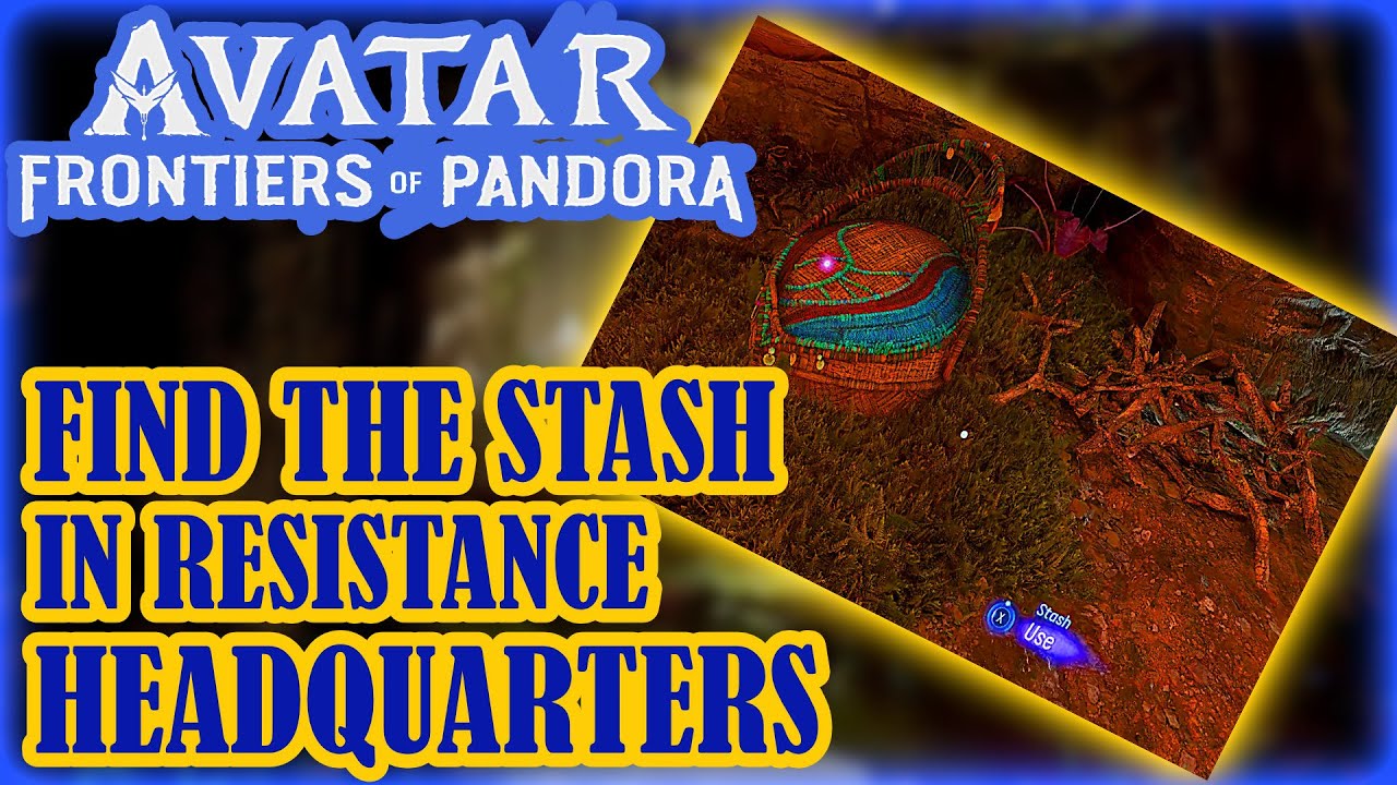 /AVATAR Frontiers Of PANDORA/ HOW To Find The Stash In RESISTANCE Headquarters (When Inventory Full)