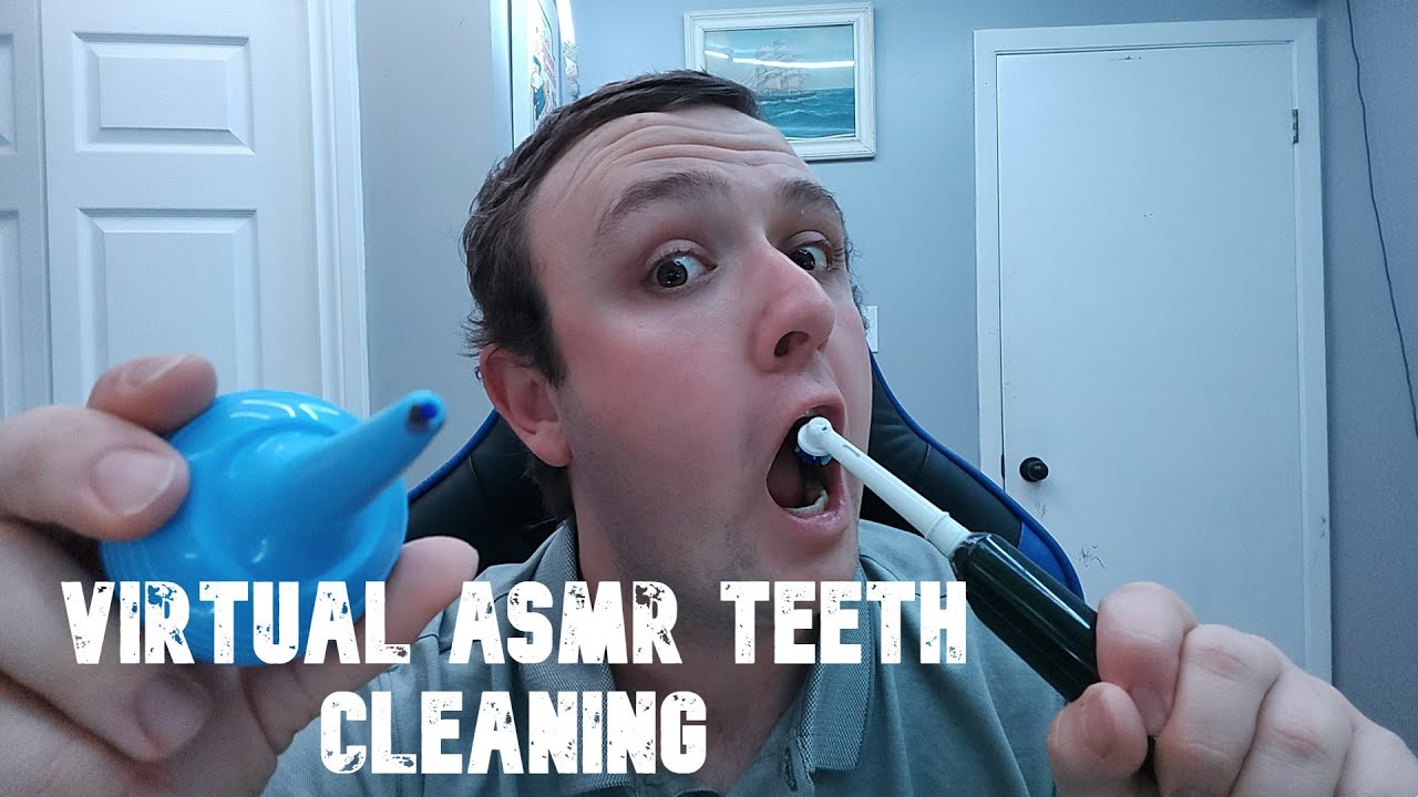 Virtual Dentist ASMR--Teeth Cleaning