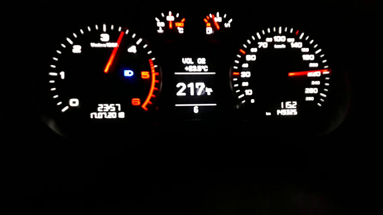 audi a3 2.0tdi 8p 170cv Max speed