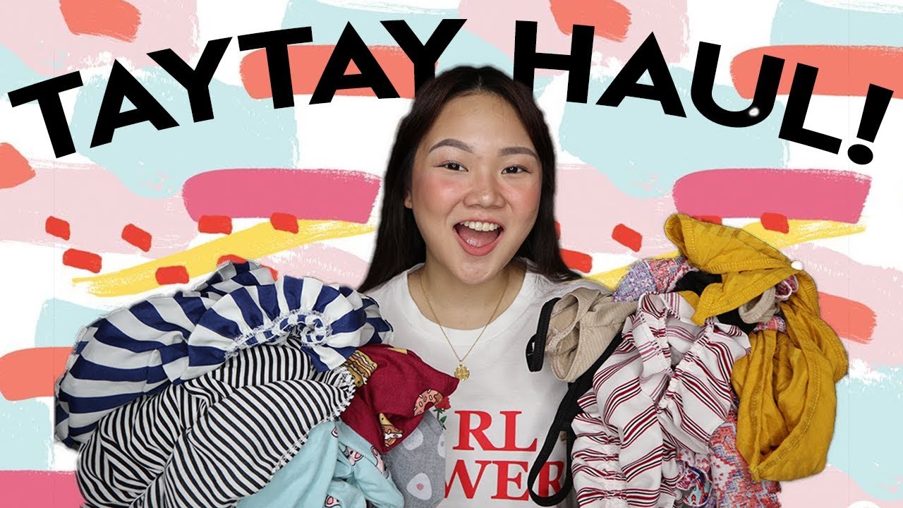 1000 PESO TAYTAY HAUL (2018)! | ASHLEY SANDRINE