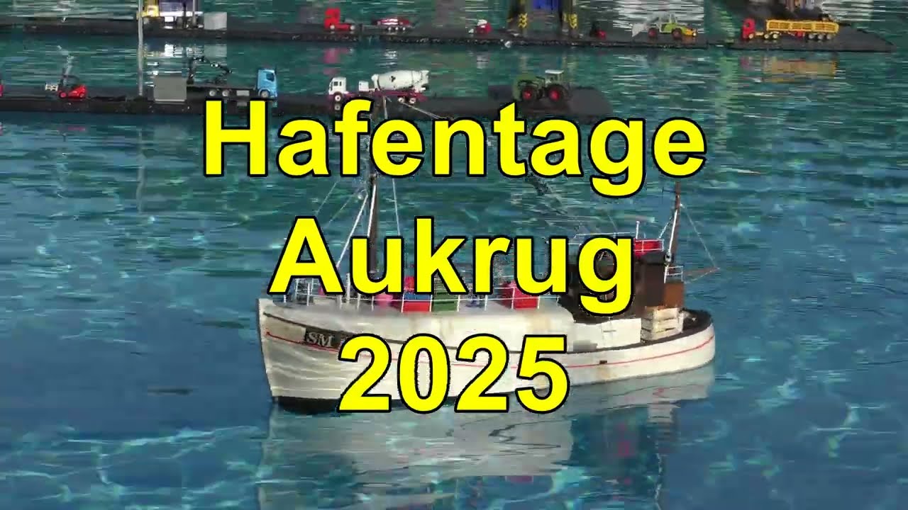 RC boats & ships - Hafentage / port days Aukrug 2025 - Part 2