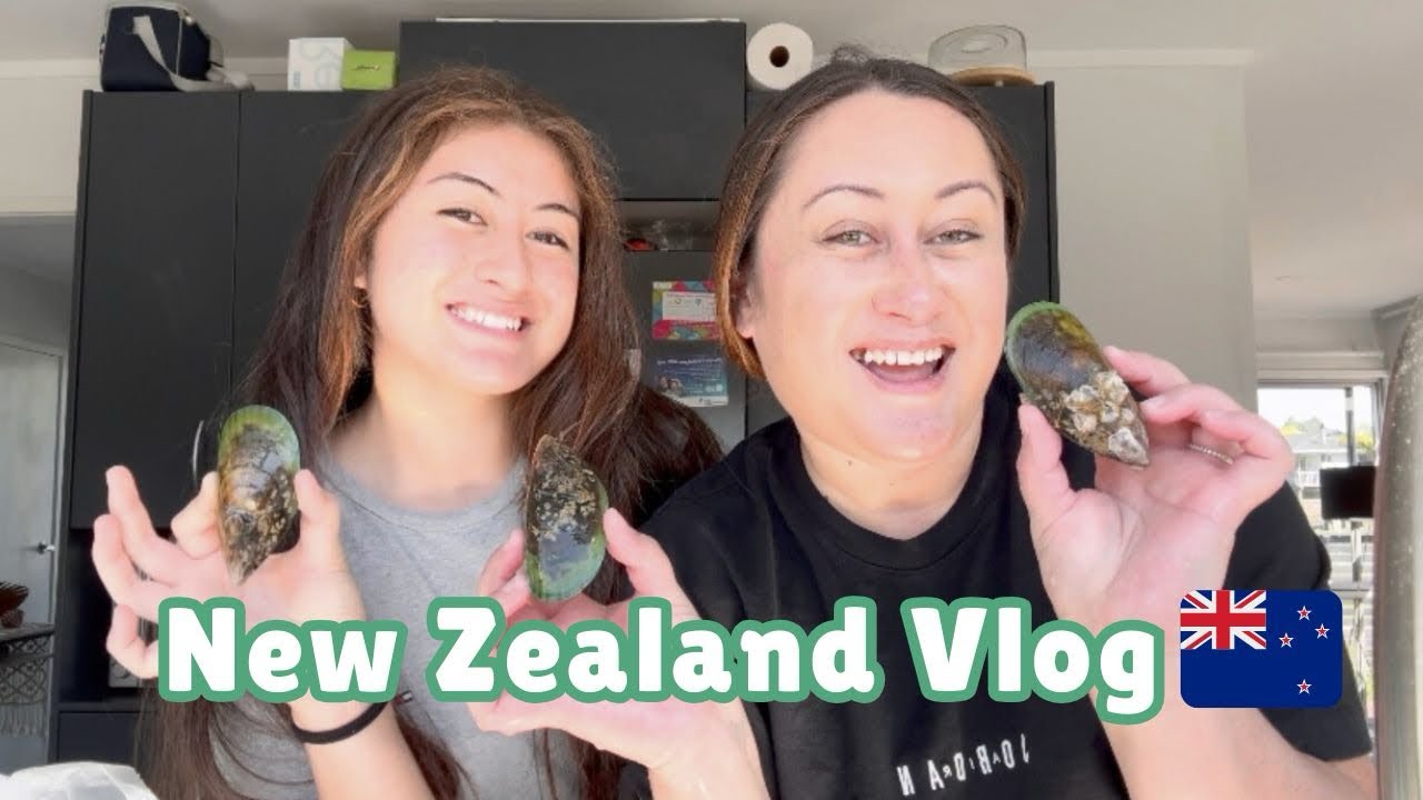 Day 1 - NZ Travel Vlog & Mussels for dinner 