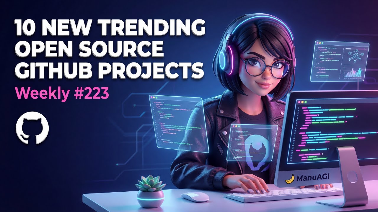 Самые популярные проекты GitHub на этой неделе. Часть 1: Искусственный интеллект, автоматизация и...