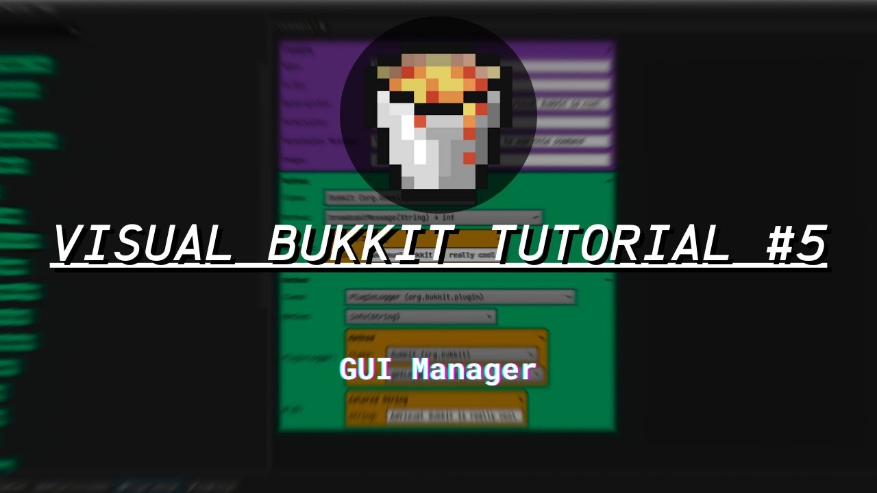 VISUAL BUKKIT V6 TUTORIAL #5 | GUI Manager