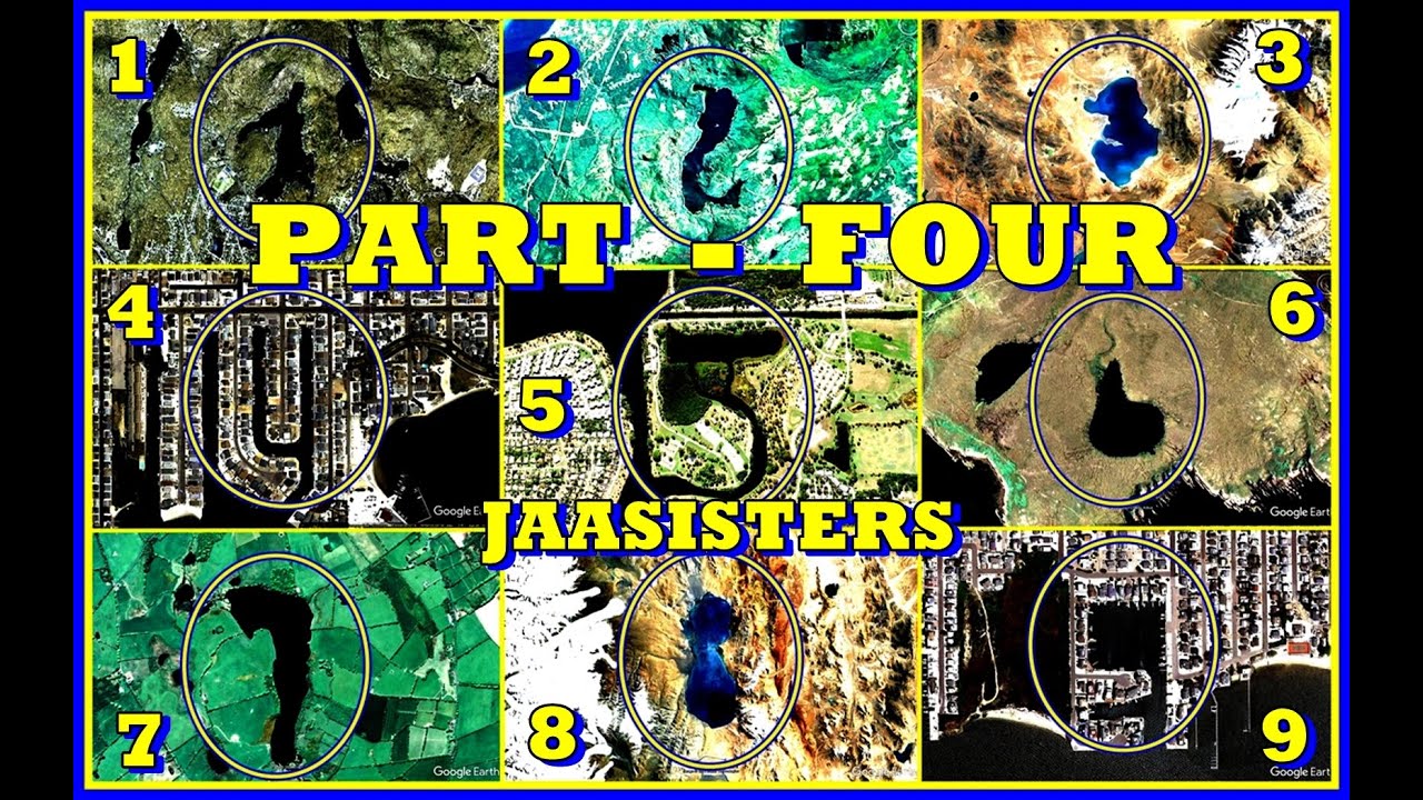 NUMERICAL LAKES IN THE WORLD IN GOOLE EARTH PART–FOUR #googleearth#number #numerical #water #lake