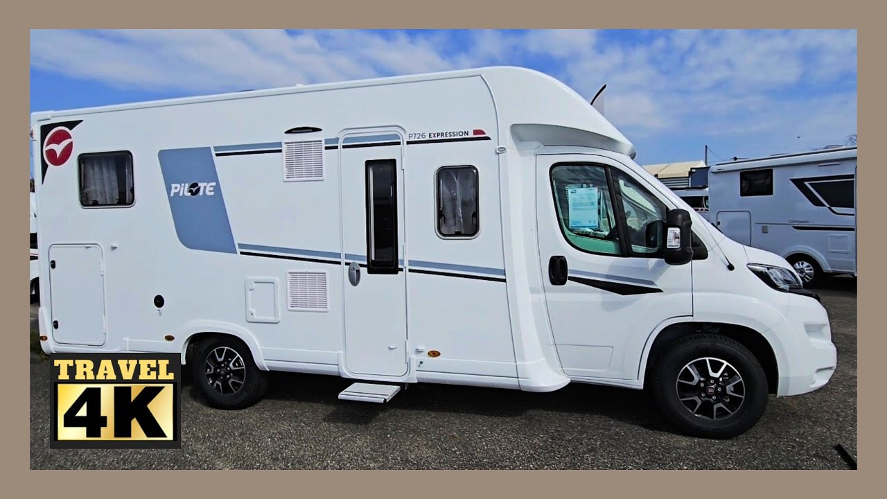 Camping Car Pilote P726 FGJ : Ce camping-car a tout d&rsquo;un petit appart sur roues !