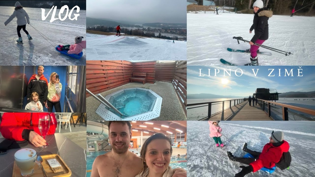 VÍKEND NA LIPNĚ V ZIMĚ 👀🤍⛷️