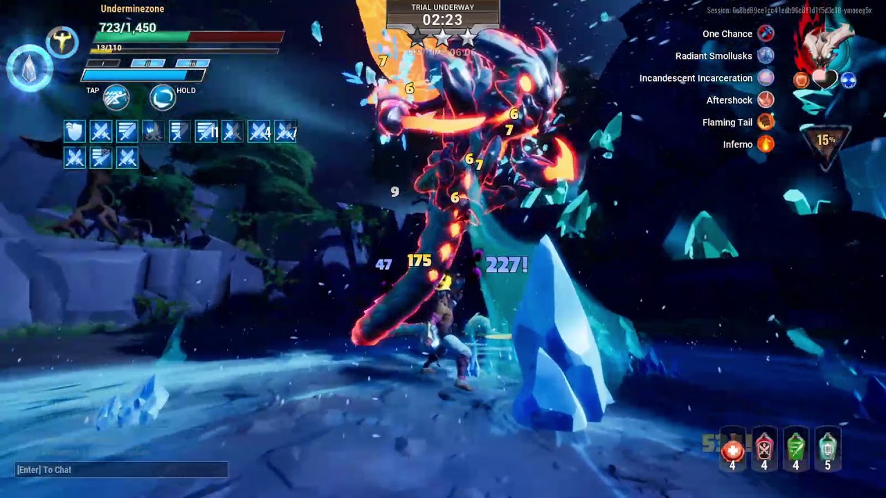 Dauntless: Rezakiri Trials solo