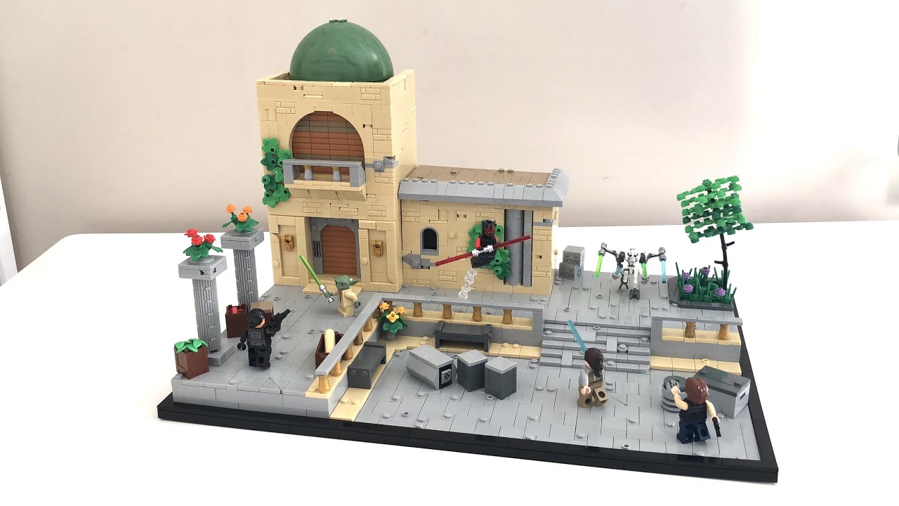 Theed Battlefront 2 | Heroes vs Villians LEGO MOC Showcase