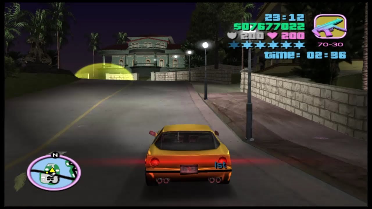 Grand Theft Auto Vice City 5 Star Race