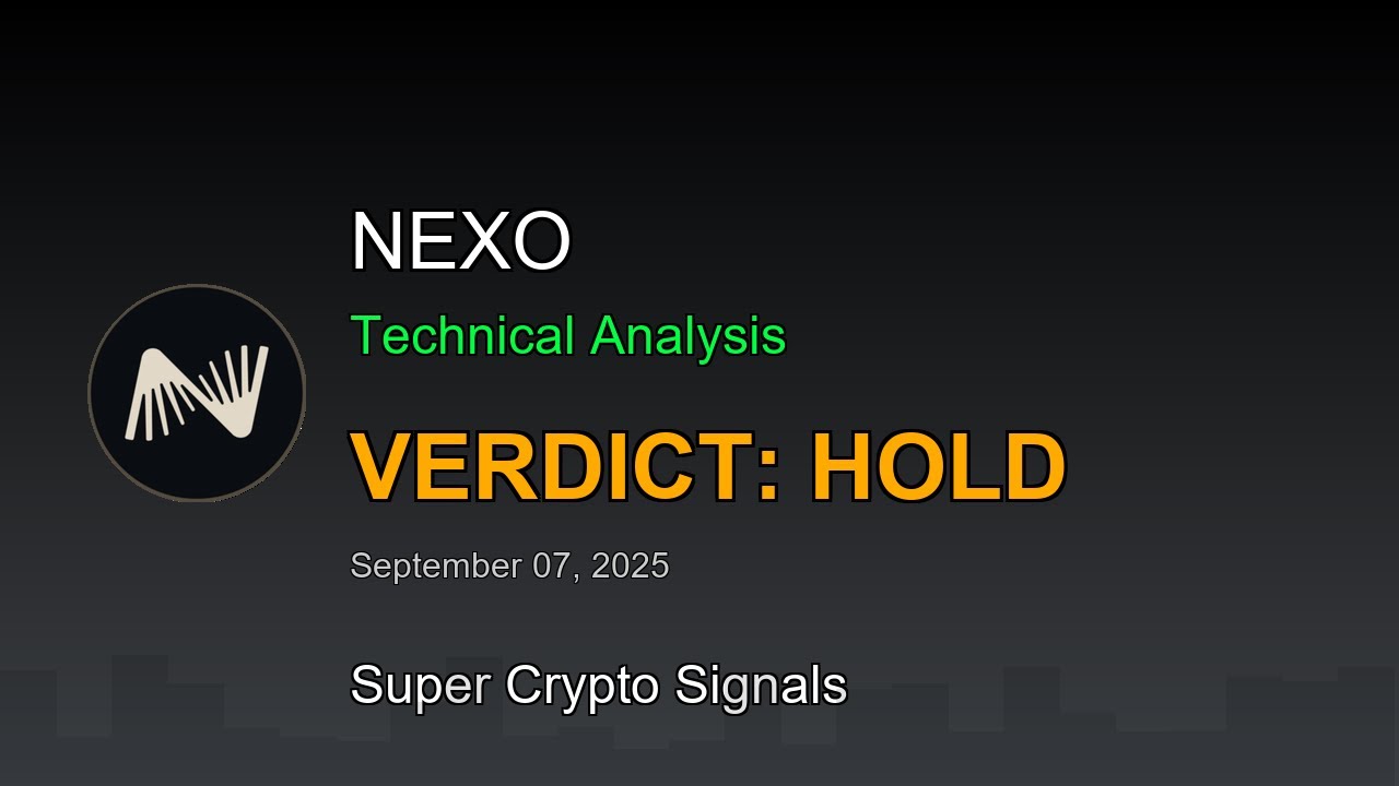 NEXO (NEXOUSDT) Signal | Buy or Sell | NEXO Technical Analysis September 07, 2025