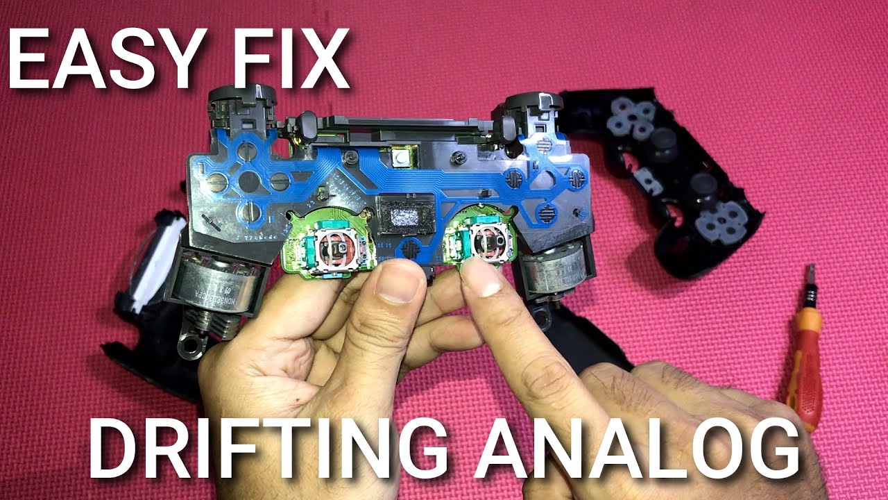EASY FIX ! Drifting Analog ( Analog Gerak Sendiri ) PS4 Controller - Tips & Trick